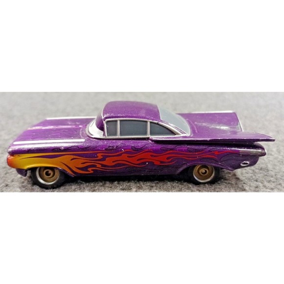 Disney Pixar Ramone Die Cast Purple Chevy Impala 1959 Chevrolet - Picture 2 of 10